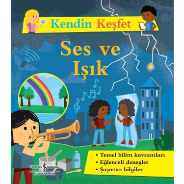 9-12 Yaş İçin Ses ve Işık Temalı Keşif Kitabı