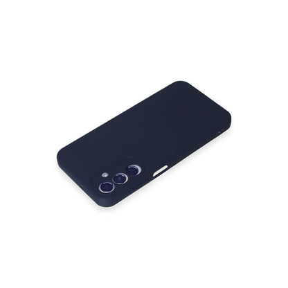 Galaxy A55 5G Kılıf First Silikon - Lacivert