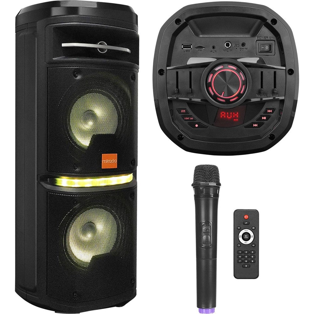 Seyyar Anfi Mikrofon, 30W Güç, Bluetooth ve FM Özellikleri ile Kullanım