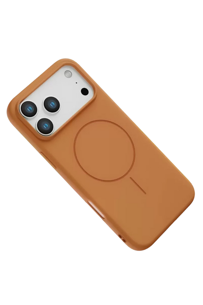 iPhone 17 Pro Max Jully Magsafe Kapak - Turuncu