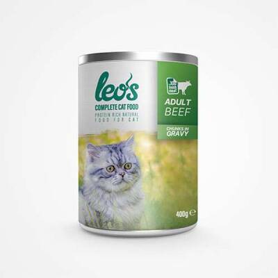 Sığır Parça Etli Soslu Yetişkin Kedi Konservesi 12 Adet 400 Gr