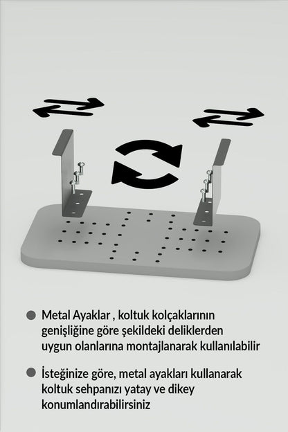 C Sehpa Yan Sehpa Çam Kahverengi