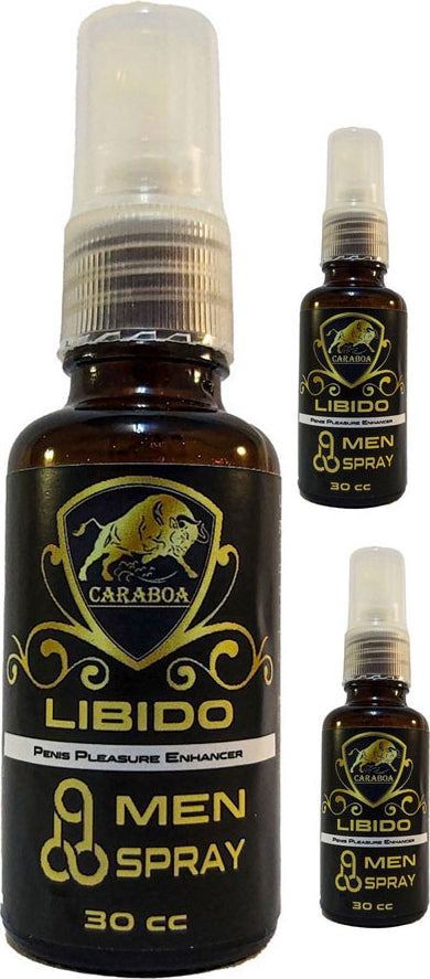 Caraboa Erkekler Için Mendick Libidospray 3 Adet Pe.niscinseluyarıcısprey 30 cc