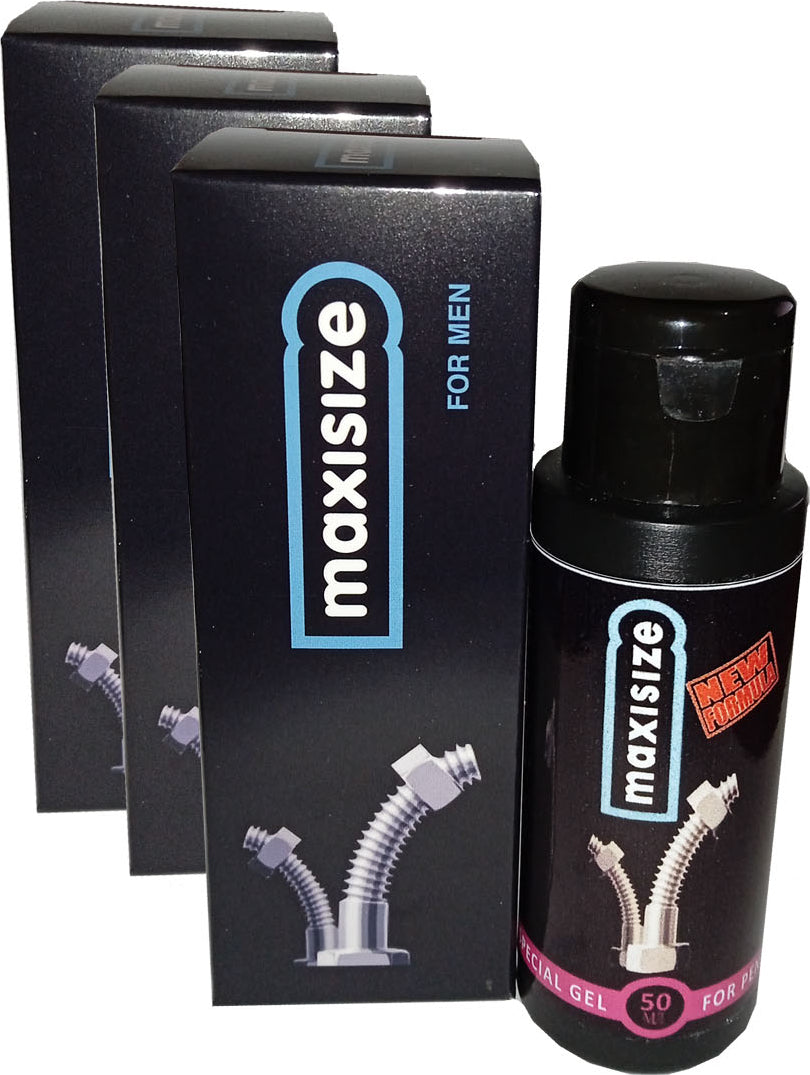 Hintohu Erkeklere Özel For Men Maxı Sıze Lubricant Jel 50 ml 3 Adet
