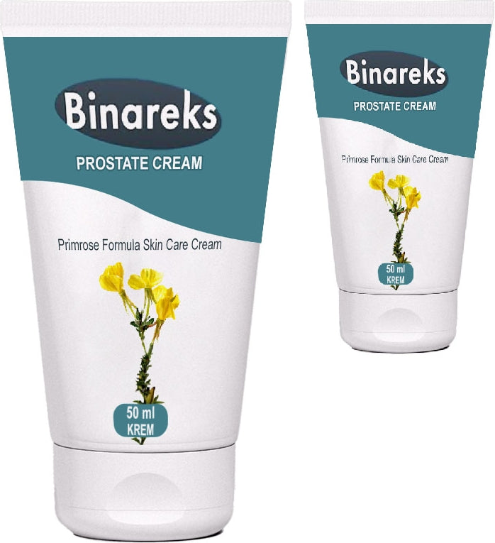 Binareks Erkeklere Özel 2 Adet 50 ml Pros. Bakım Kremi - Tüm Cilt Tipleri Için Uygundur.