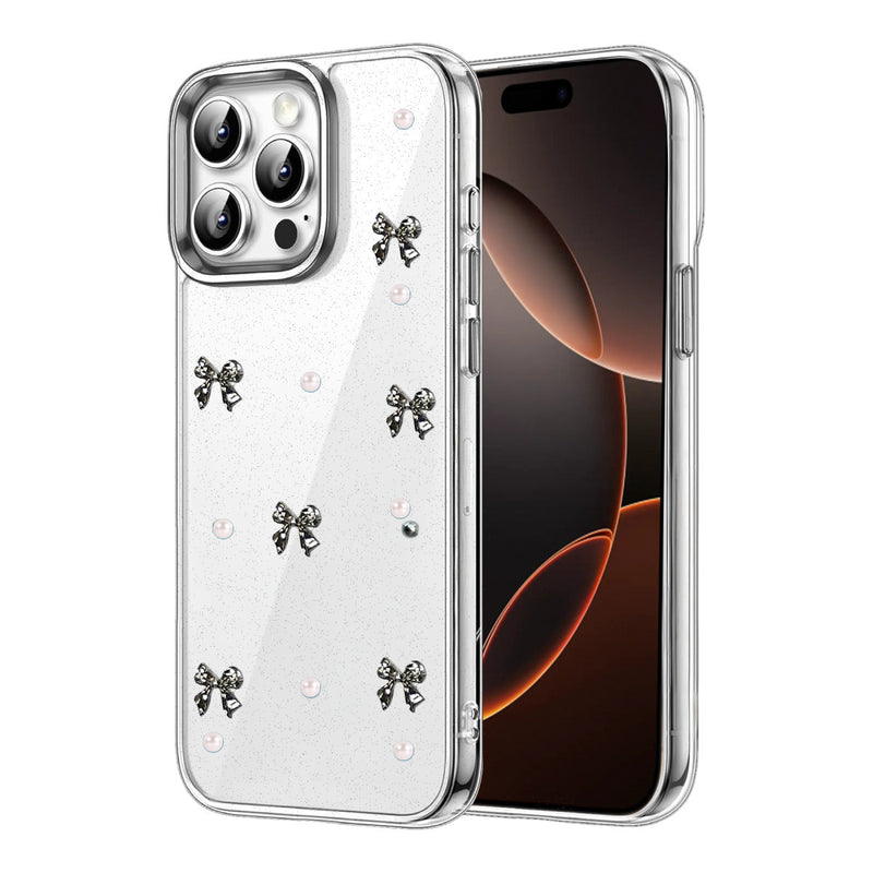 iPhone 15 Pro Fiyonk Desenli Kapak - Desen 8