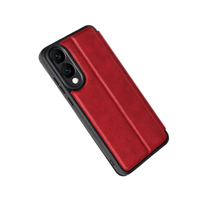 Galaxy S25 Edge Flip Cover - Kırmızı