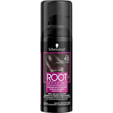 Sprey Boya Siyah 120ml, Kök Retouch için Pratik Çözüm