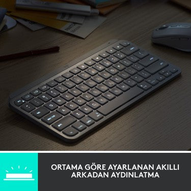 Minimalist Aydınlatmalı Kablosuz Q Klavye, Ergonomik Tasarım ve Fonksiyonellik