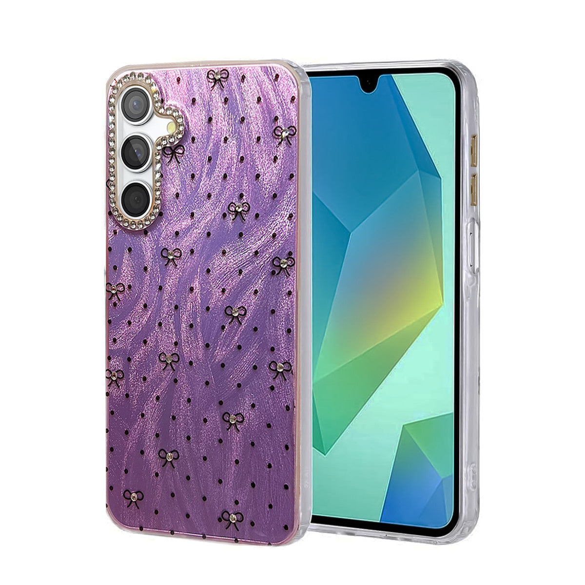 Galaxy S25 Kılıf Blade Aynalı Desenli Kapak - Desen 2