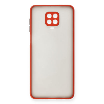 Redmi Note 9 Pro Kılıf Montreal Silikon Kapak - Kırmızı