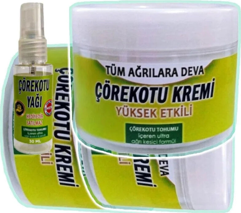 Çörek Otu Krem 3X100 Ml+30 ml Çörek Otu Yağı ile