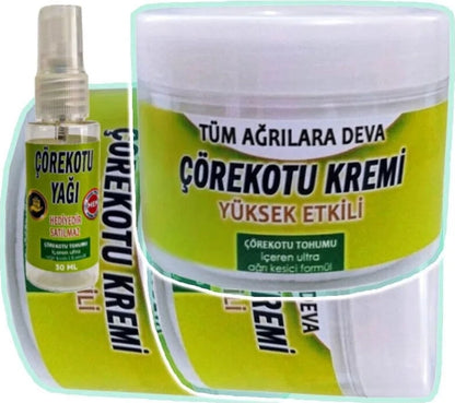 Çörek Otu Krem 3X100 Ml+30 ml Çörek Otu Yağı ile