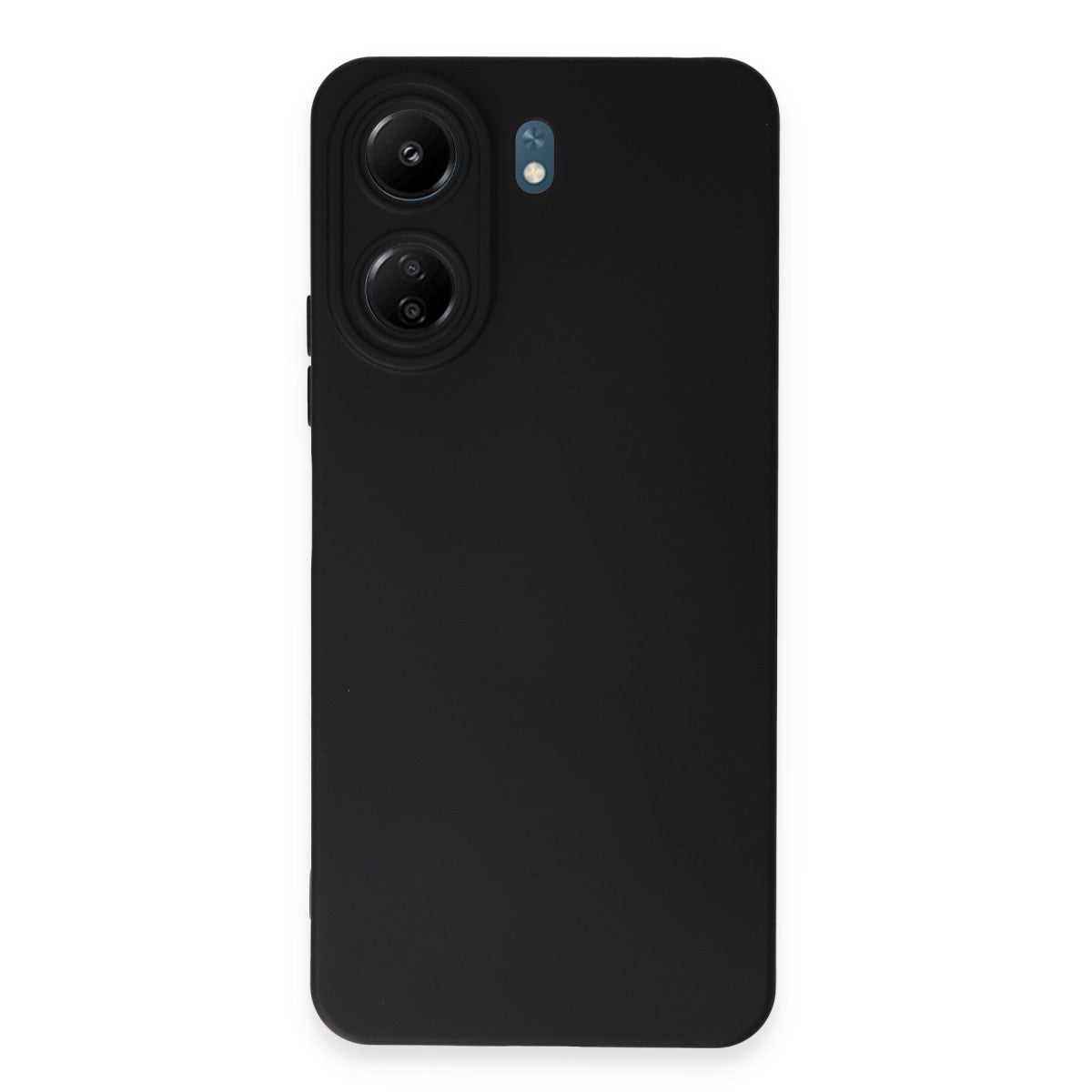 Redmi 13C Kılıf Nano içi Kadife Silikon - Siyah