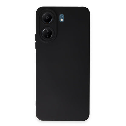 Redmi 13C Kılıf Nano içi Kadife Silikon - Siyah