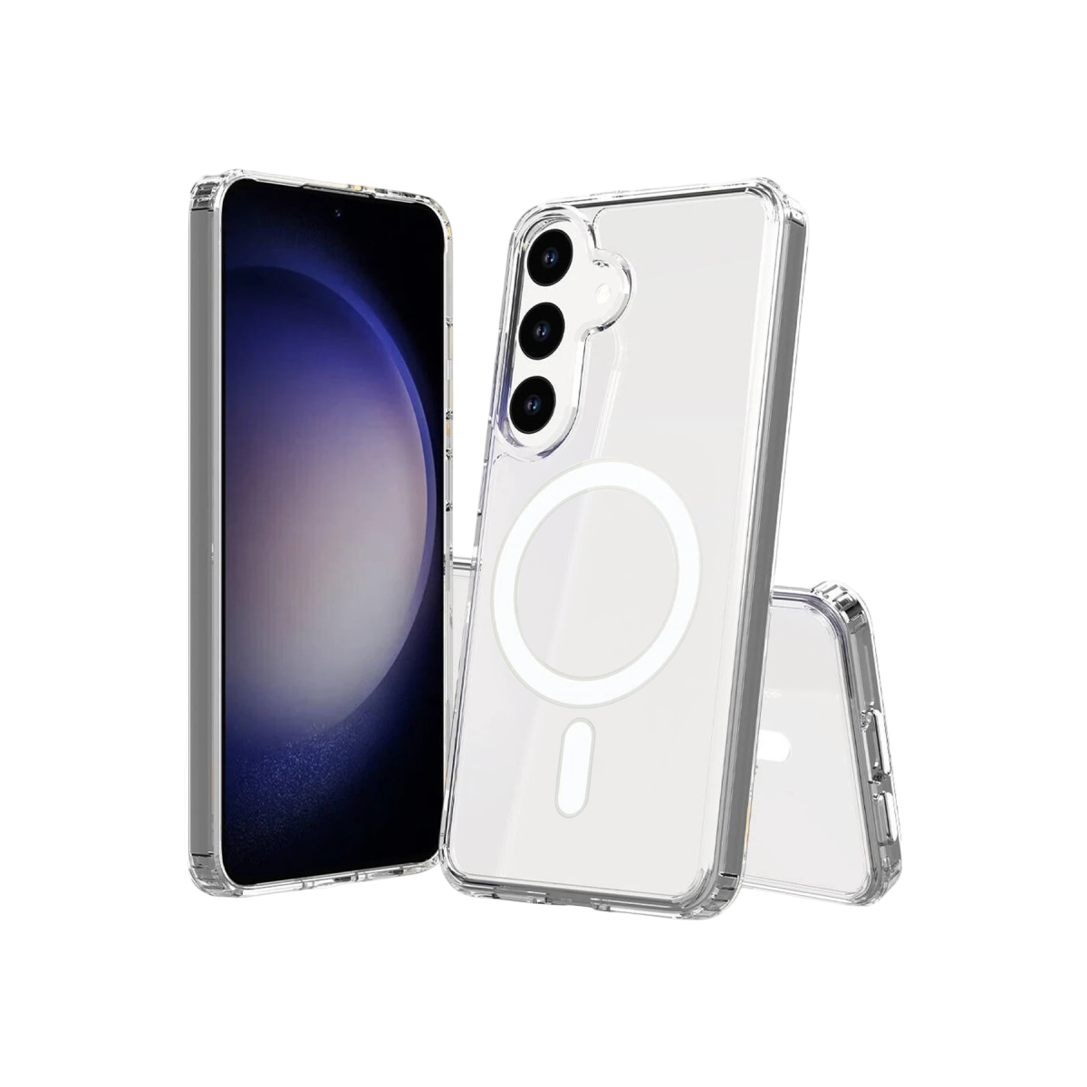 Galaxy S26 Plus Magneticsafe Şeffaf Silikon - Şeffaf