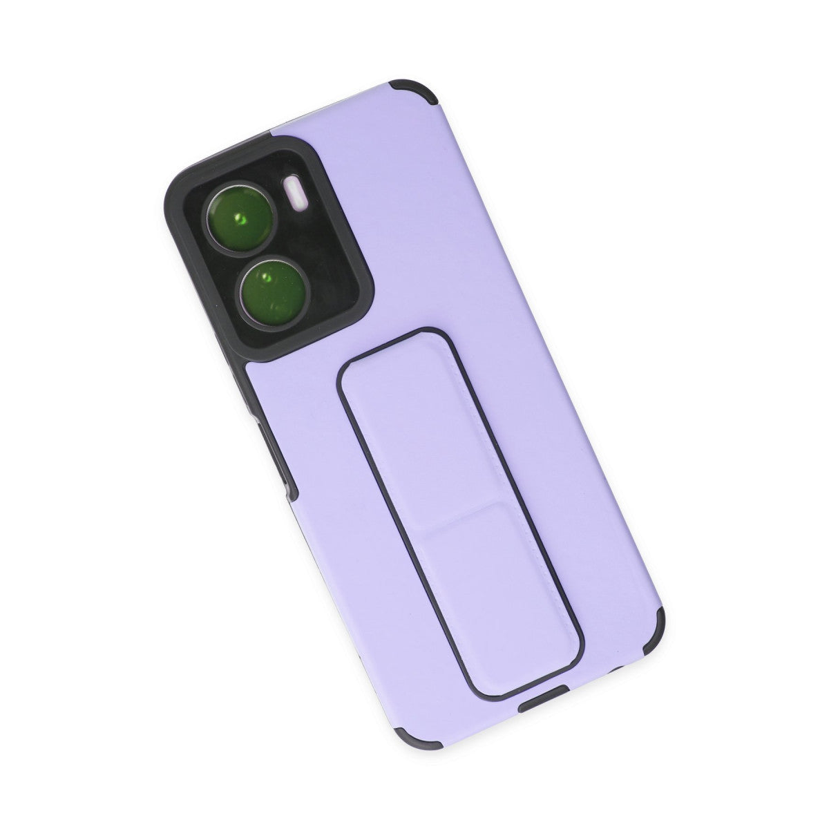 Y16 Kılıf Mega Standlı Silikon - Lila