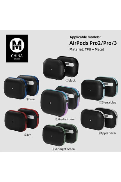 Airpods 3 (3.nesil) MO-A8 Armor Kılıf - Siyah
