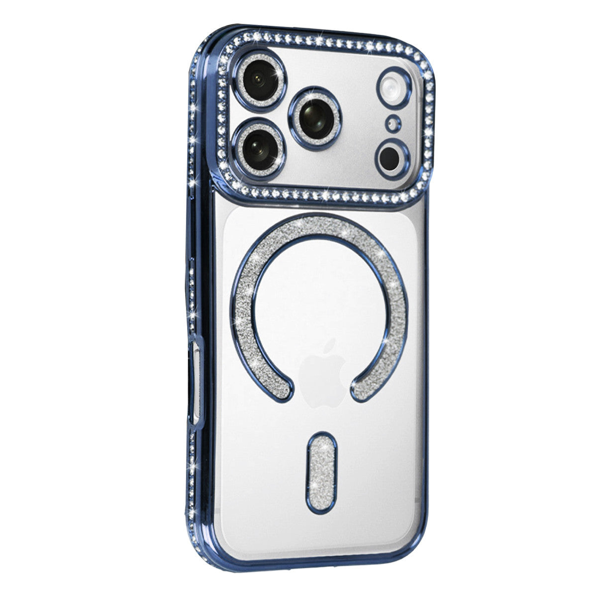 iPhone 17 Pro Joke Simli Magneticsafe Kılıf - Mavi