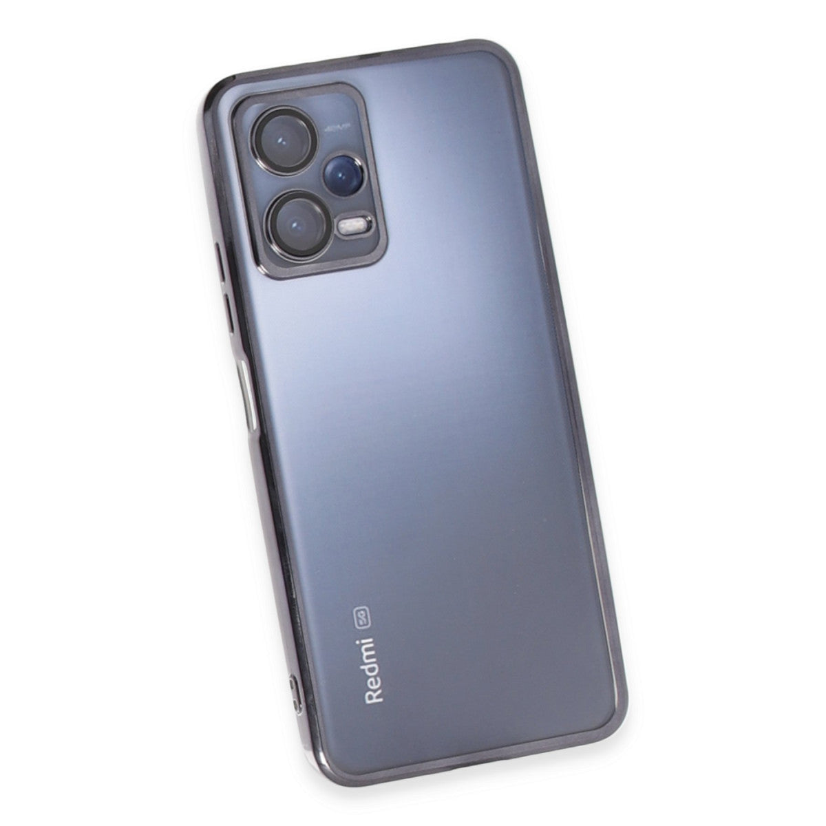 Redmi Note 12 5G Kılıf Razer Lensli Silikon - Siyah