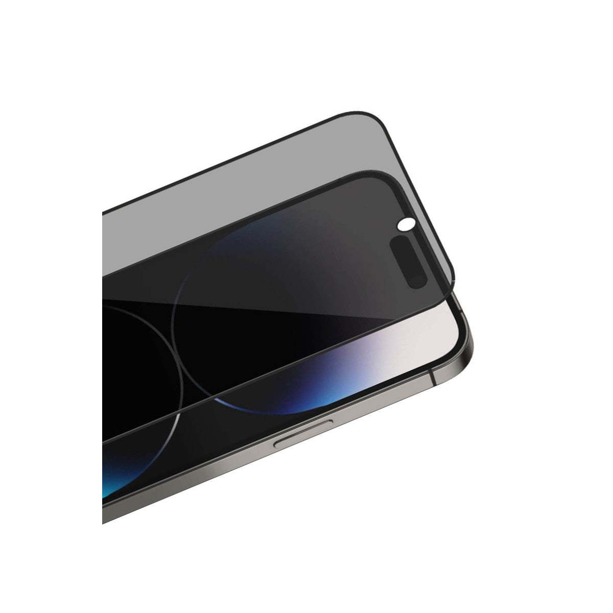 iPhone 17 Pro Bilvis 3X AR Hayalet Cam Ekran Koruyucu - Siyah