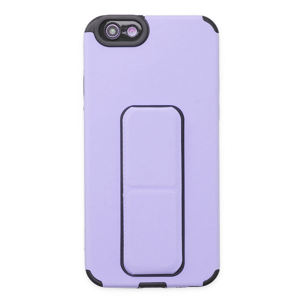 iPhone 6 Kılıf Mega Standlı Silikon - Lila