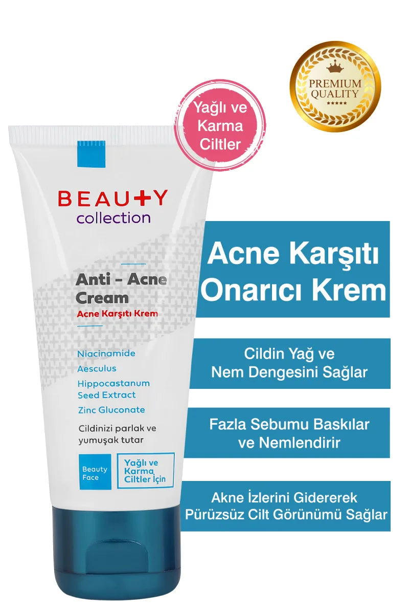Yüz Bakım Kremi - Akne Karşıtı Gündüz Kremi