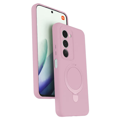 Redmi 15 4G Regal Magsafe Standlı Kapak - Açık Pembe