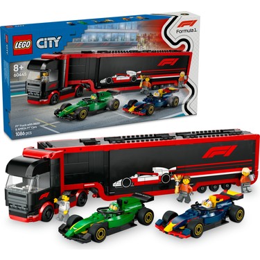 F1® Arabalı F1® Kamyonu Eğlenceli Oyun Seti 8 Yaş ve Üzeri için