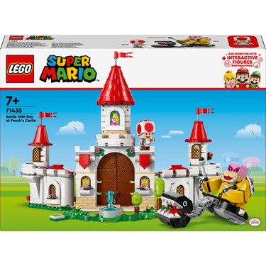 LEGO® Super Mario? Peach?in Kalesinde Roy ile Savaş 71435 - 7 Yaş & Üzeri Çocuklar için Oyuncak