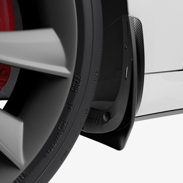 Spigen Tesla Model 3 İçin Karbon Çamurluk Seti - 4 Parça - Siyah