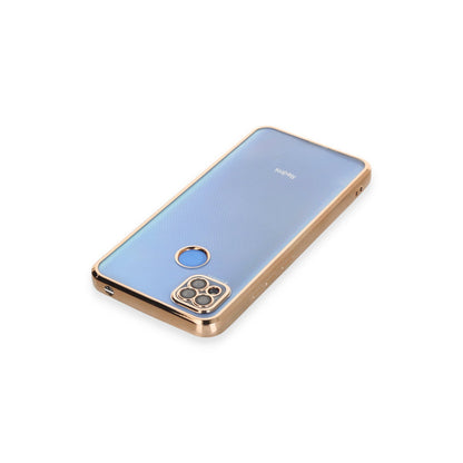 Redmi 9C Kılıf Razer Lensli Silikon - Gold