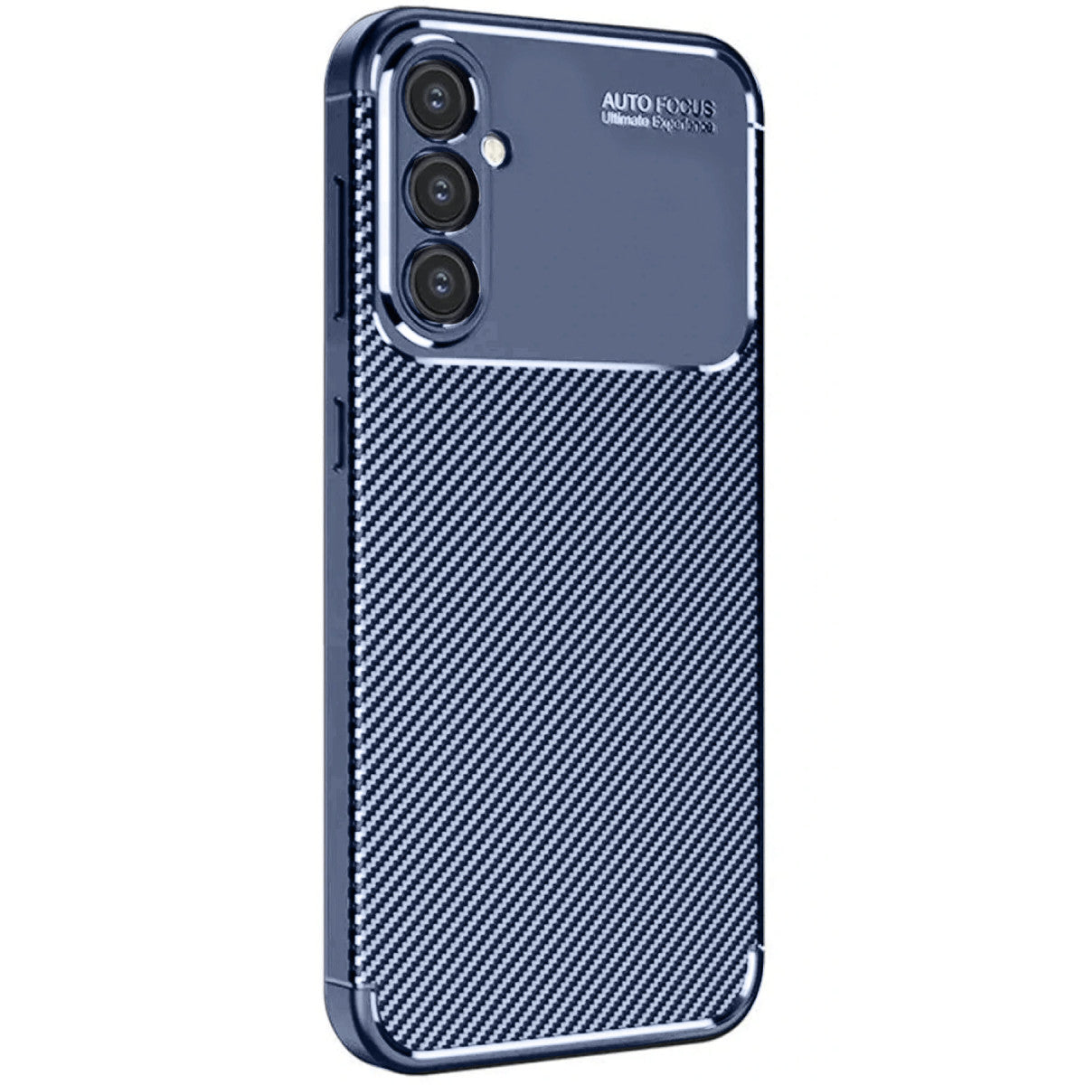 Galaxy A16 5G Kılıf Auto Focus Karbon Kapak - Lacivert