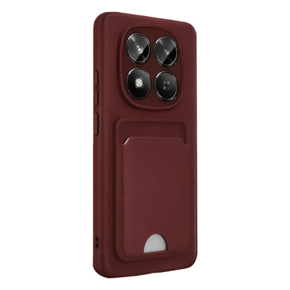 Redmi Note 15 Pro 5G Kelvin Kartvizitli Silikon - Bordo