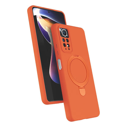 Redmi Note 12 Pro 4G Regal Magsafe Standlı Kapak - Turuncu