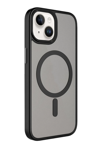 iPhone 15 Megane Magsafe Kapak - Siyah