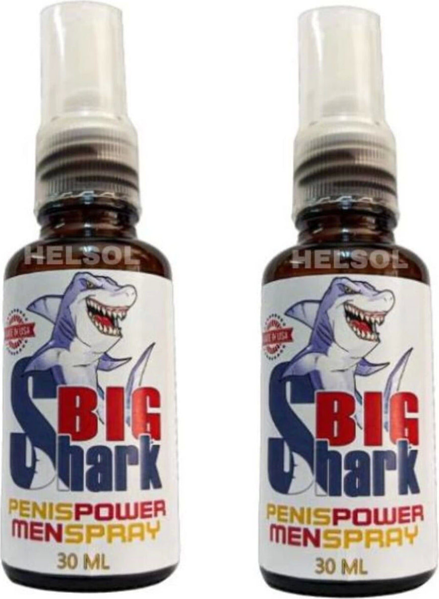 Bıg Shark Power Ser.tleşme Bakım ve Masaj Spreyi 30 ml x 2 Adet