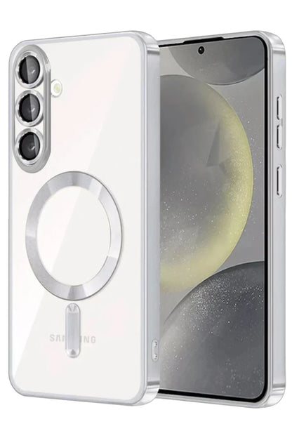 Galaxy S25 FE Kross Magneticsafe Kapak - Gümüş