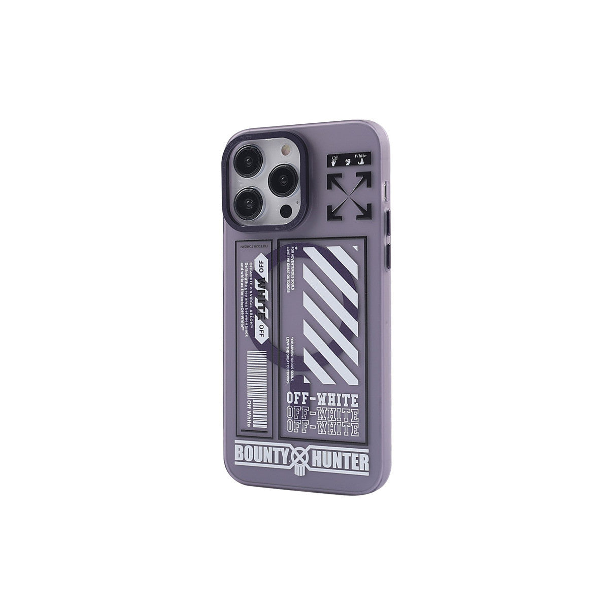 iPhone 14 Pro Kılıf Apollo Magneticsafe Desenli Kapak - Apollo Mor - 1