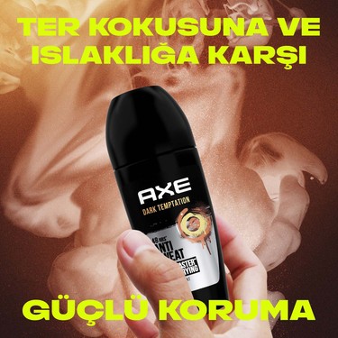 Axe Erkek Roll On Deodorant Dark Temptation 48 Saat Etkileyici Koku 50