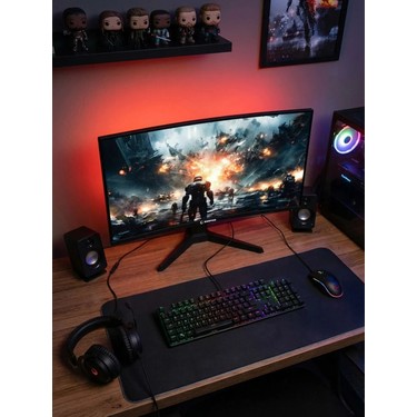 27 İnç 300Hz Oyun Monitörü, 1ms Tepki Süresi ve RGB Aydınlatma ile