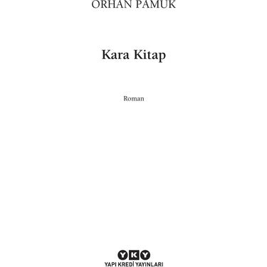 Kara Kitap - Orhan'dan Gizem Dolu Bir Eser