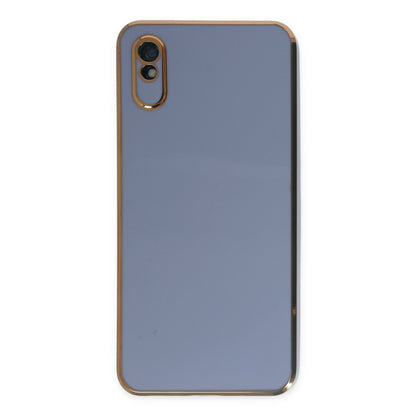Redmi 9A Kılıf Volet Silikon - Mavi