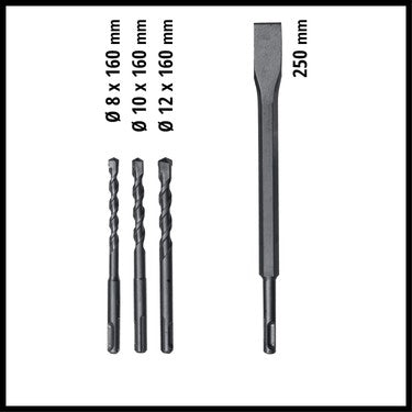 Kırıcı Delici 620 W, 4F Kit ile Yüksek Performans