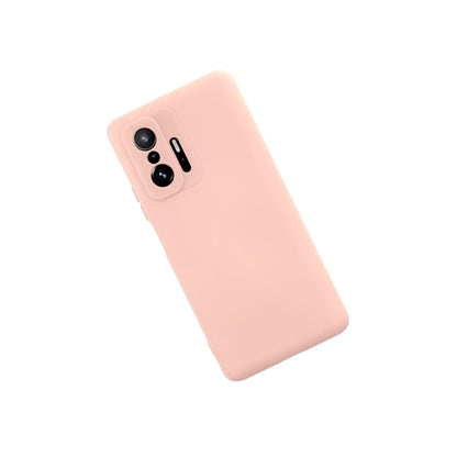 Mi 11T Pro Kılıf Nano içi Kadife Silikon - Pudra