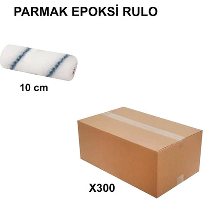 Parmak epoksi rulo yedek, 10 cm, 300 adet