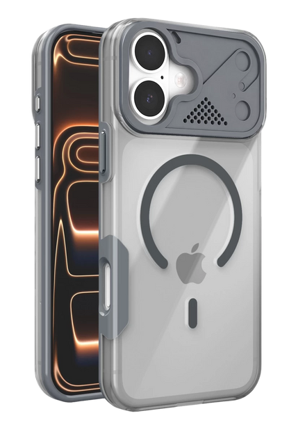 iPhone 17 Zinko Magsafe Kapak - Titan Gri