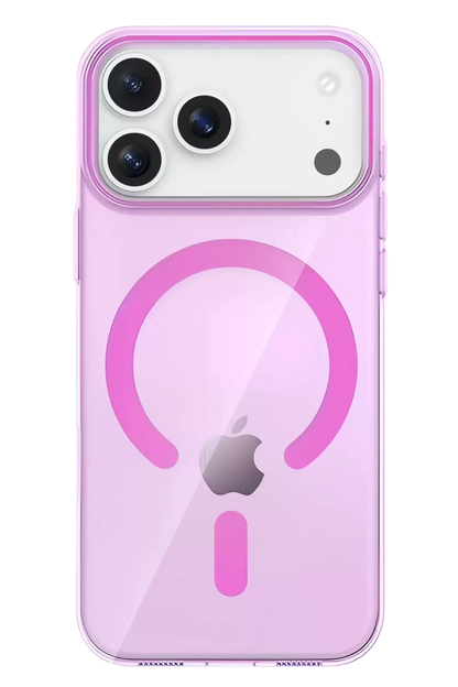 iPhone 17 Pro Max PC Blank Magsafe Kapak - Pembe