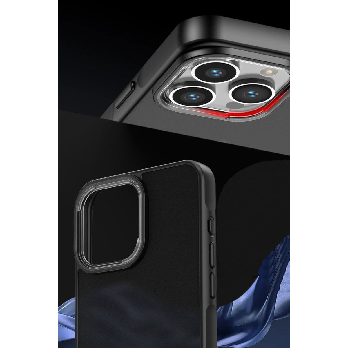 Redmi 9C Kılıf Elegant Kapak - Siyah