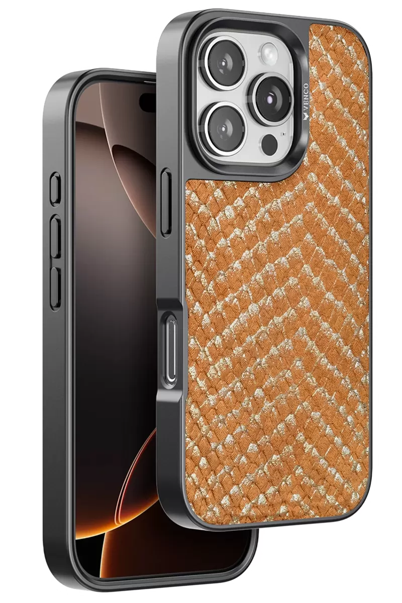iPhone 16 Pro Viper Kapak - Kahverengi